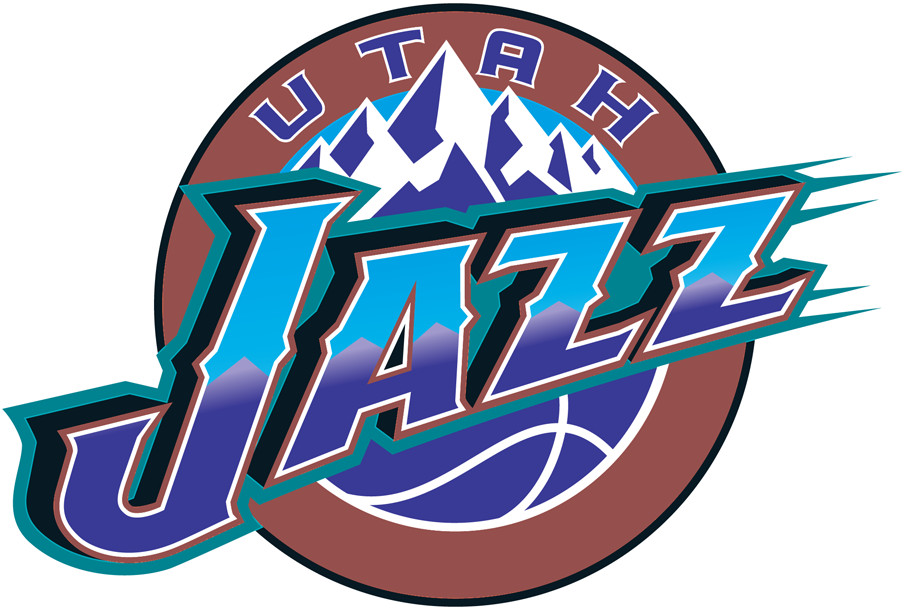 Utah Jazz 1996-2004 Primary Logo DIY iron on transfer (heat transfer) ...